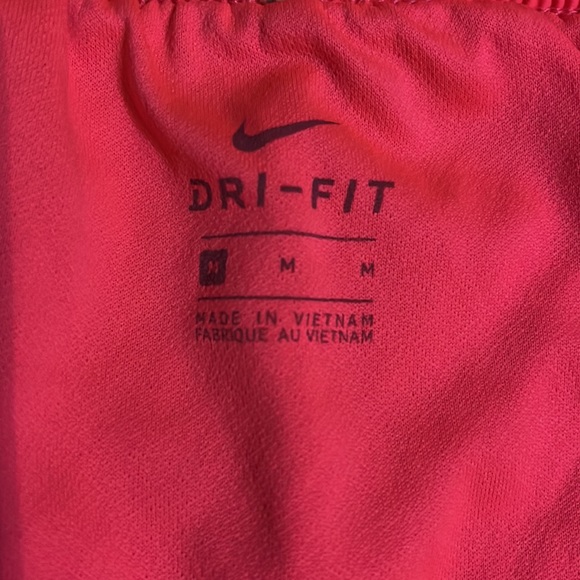 Like new, Nike running shorts size medium. Neon orange with hot pink outline. - Picture 2 of 2